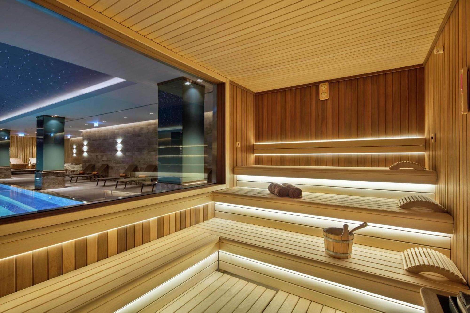 Doubletree By Hilton Skopje Hotel Luaran gambar Sauna